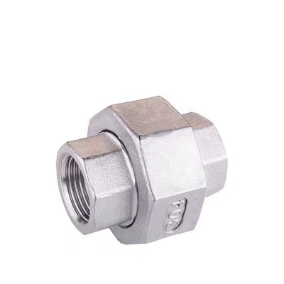 Connexion féminine d'acier inoxydable 304 tuyau coulé Union 3/4 " NPT x 3/4 " NPT adaptateur