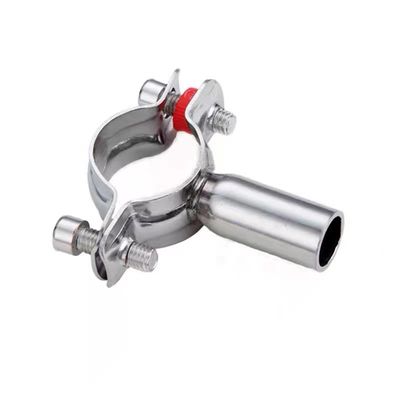 WZ Sanitaire SS 304 316 Serre à broche unique Tri Serre à broche raccords de tuyau porte-pipe 1/8"-4