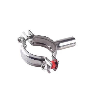 WZ Sanitaire SS 304 316 Serre à broche unique Tri Serre à broche raccords de tuyau porte-pipe 1/8"-4