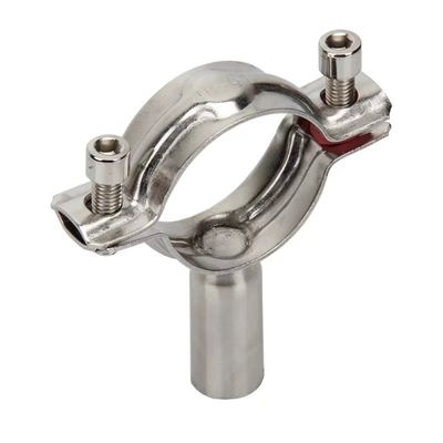 WZ Sanitaire SS 304 316 Serre à broche unique Tri Serre à broche raccords de tuyau porte-pipe 1/8"-4