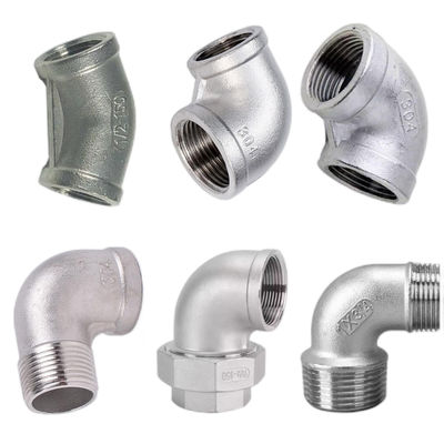 1/2 "Tee Femme NPT T en forme de tuyau coulé à 3 voies Adaptation OEM Support acier inoxydable 304