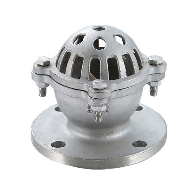 Ventilateur de pied en acier inoxydable argenté 304 316 à flèche avec extrémité vissée et conception papillon