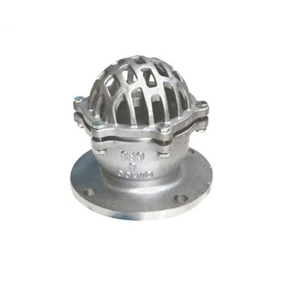 Ventilateur de pied en acier inoxydable argenté 304 316 à flèche avec extrémité vissée et conception papillon