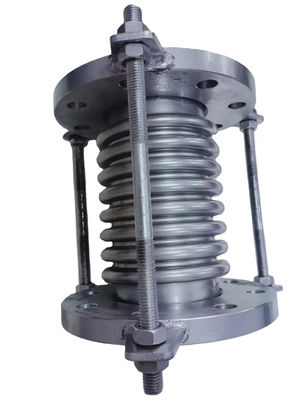 Accord de connexion de flange en acier inoxydable 304 joint de dilatation télescopique pour compensateur de Bellow
