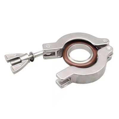 Stainless Steel 304 316 KF16 KF25 KF40 Tri Clamp Ferrule Set pour la conception de l'adaptateur à vide