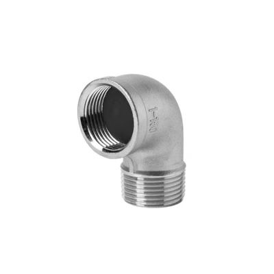 Acier inoxydable 301/304/316 90 degrés rue coude 1/2 " NPT Femme x 1/2 " NPT Homme