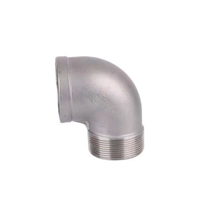Acier inoxydable 301/304/316 90 degrés rue coude 1/2 " NPT Femme x 1/2 " NPT Homme