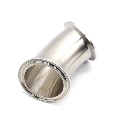 Sanitaire 90 degrés 45 degrés 2 "Tri-clampe Elbow Casting SS304 316L TC de qualité alimentaire