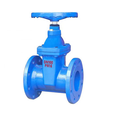 Valve de porte à hauteur de 400 mm à étanchéité dure standard pour l'industrie