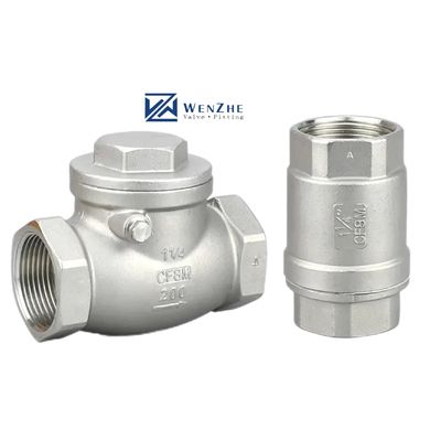 Le code de la tête cylindrique est 316 en acier inoxydable 201 304 soupape de contrôle Npt Bsp