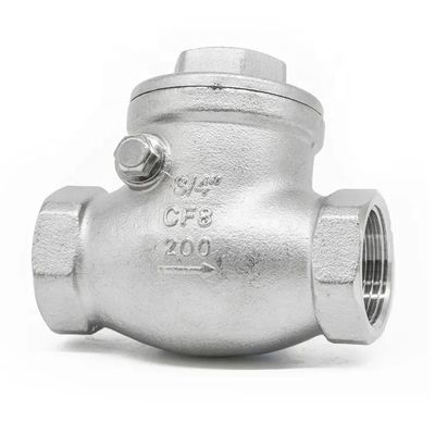 Le code de la tête cylindrique est 316 en acier inoxydable 201 304 soupape de contrôle Npt Bsp