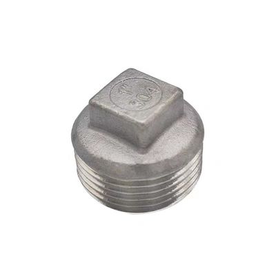 Soutien personnalisé 304 en acier inoxydable tête carrée encastrée classe 150 2' NPT mâle