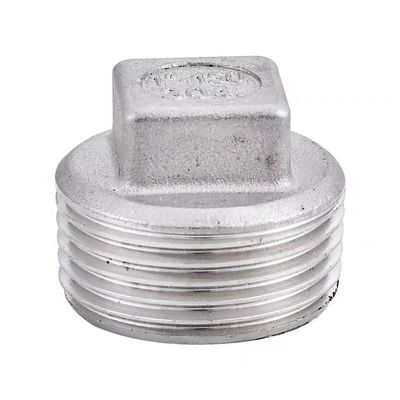 Soutien personnalisé 304 en acier inoxydable tête carrée encastrée classe 150 2' NPT mâle