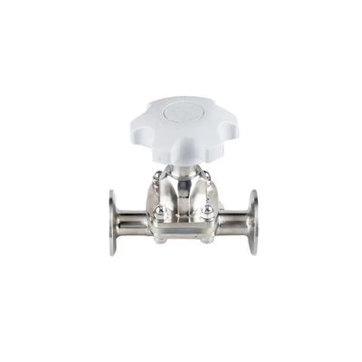 Ventilateur de diaphragme à triclampe manuel en acier inoxydable forgé pour fonctionnement manuel