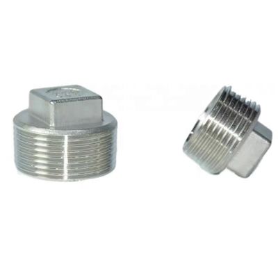 Soutien personnalisé 304 en acier inoxydable tête carrée encastrée classe 150 2' NPT mâle