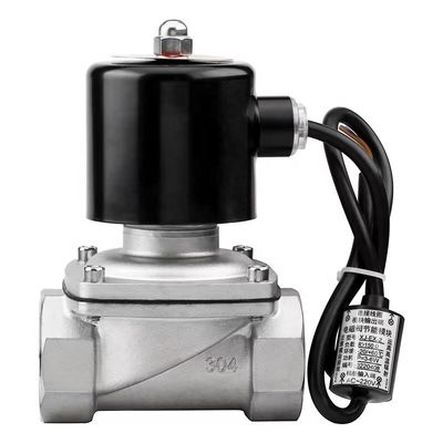 Ventilateur solénoïde de type diaphragme électrique fermé standard en acier inoxydable 304 316L