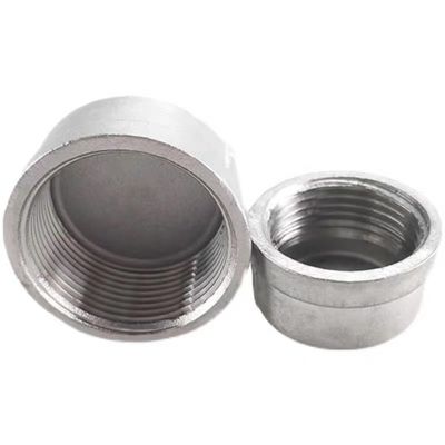 Couvercle de tuyau en acier inoxydable 3/4 " NPT prise de prise de tuyau féminine pour connexion égale