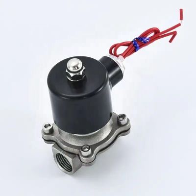 Ventilateur solénoïde de type diaphragme électrique fermé standard en acier inoxydable 304 316L