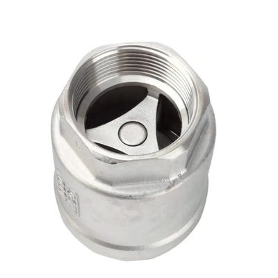 Valve de contrôle de ressort verticale H12W-16P pour le port de fil d'acier inoxydable multi-tailles personnalisé