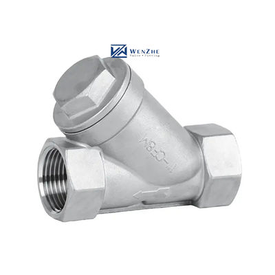 BSP connexion féminine filetée SS316 304 201 CF8M Filtre à filtrage de type Y npt bspp