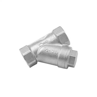 BSP connexion féminine filetée SS316 304 201 CF8M Filtre à filtrage de type Y npt bspp