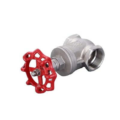 201 304 316 Valve d'entrée fermée en acier inoxydable pour tuyaux d'eau à filetage interne