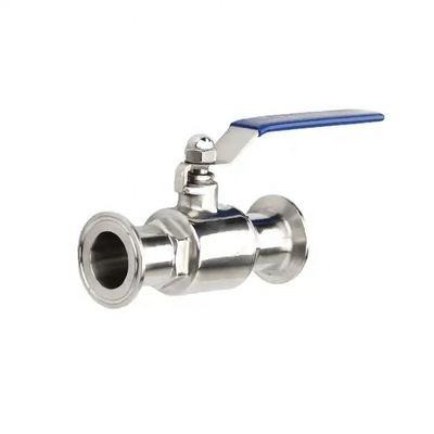 Valve sanitaire en acier Ventilateur à bille à carte rapide pour acier inoxydable DIN 3A 304 316