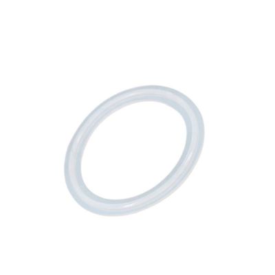 Produit alimentaire de qualité blanche Tri-clamp Pipe Sanitaire PTFE silicone avec ferrule en caoutchouc EPDM
