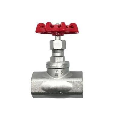 304 316 Valves de porte manuelles à roue manuelle à actionnement électrique en acier inoxydable argent pour BSPT NPT