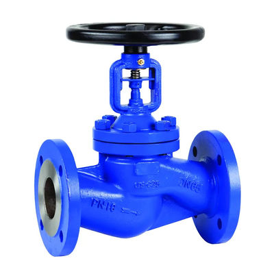 1''-8' DIN DN50 PN40 Bellows Seal Valve à bille manuelle en acier inoxydable 301/304/316