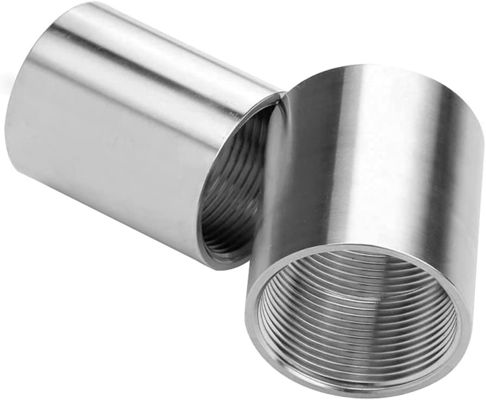 1/2" x 1/2" Standard de couplage en acier inoxydable coulé pour raccords de tuyaux à filetage féminin