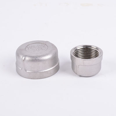 1/2" x 1/2" Standard de couplage en acier inoxydable coulé pour raccords de tuyaux à filetage féminin