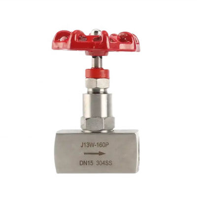 Valve à aiguille haute pression 1/2 " DN15 J13W-160P en acier inoxydable forgé 304 316 316L