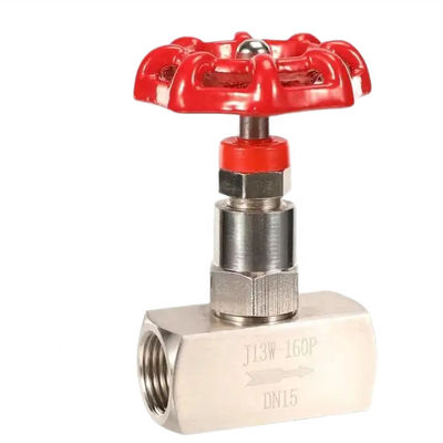 Valve à aiguille haute pression 1/2 " DN15 J13W-160P en acier inoxydable forgé 304 316 316L