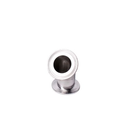 Pipe de soudage ronde à 45 degrés à courbure de coude pour acier inoxydable sanitaire 304 346L