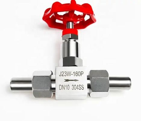 1/4' -4.0' égale soupape à aiguille haute pression en acier inoxydable J23W-160P 304 316L