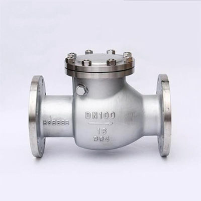 Valve de freinage en acier inoxydable 304 DN40 avec conception de levage et certificat ISO9001