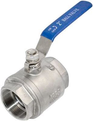 Support OEM personnalisé de la soupape à bille à port complet en acier inoxydable 304 pour l'eau, le pétrole et le gaz