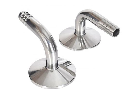 SS304L/SS316L en acier inoxydable sanitaire à 90 degrés