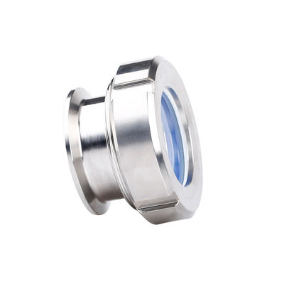 Soutien personnalisé ODM en acier inoxydable sanitaire 304/316L Tri Clamp Union Sight Glass