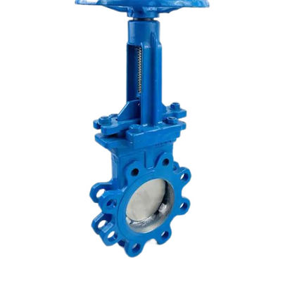 1/8"-4" Général PN16 DN150 acier au carbone boue couteau vanne de porte pour l'industrie