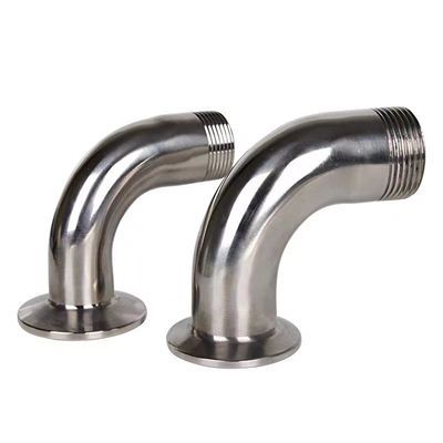 WZ en acier inoxydable 304 316 90 degrés raccord de coudée de fil extérieur pour la norme ANSI 1/8 "-4