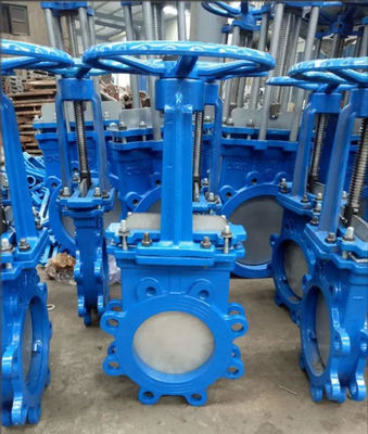 1/8"-4" Général PN16 DN150 acier au carbone boue couteau vanne de porte pour l'industrie