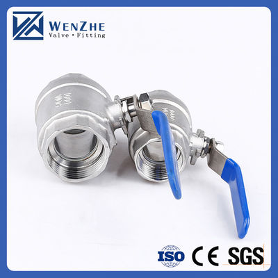 Pipe en acier inoxydable SS304 DN20 à fil féminin équivalent