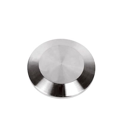 Clampe à tubes SS304/SS316L sanitaire forgée Cap d'extrémité à tri-clampe solide pour l'industrie chimique