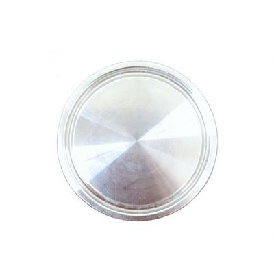 Clampe à tubes SS304/SS316L sanitaire forgée Cap d'extrémité à tri-clampe solide pour l'industrie chimique