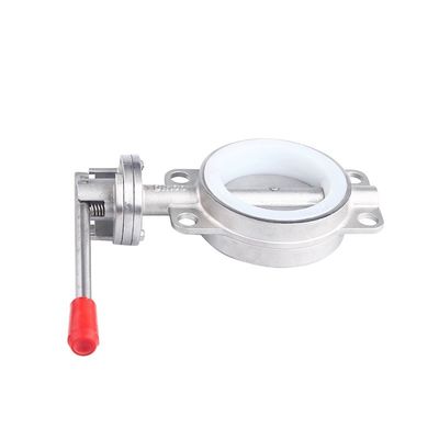 Ventilateur à papillon manuel en acier inoxydable SS304/316L