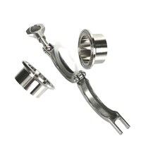 Grade alimentaire 304 316 Pipe sanitaire en acier inoxydable Tri-clamp Ferrule garantie