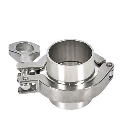 Grade alimentaire 304 316 Pipe sanitaire en acier inoxydable Tri-clamp Ferrule garantie