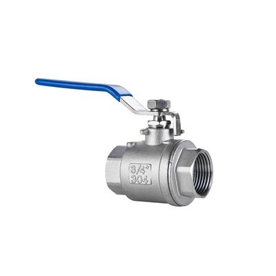 SS304 DN32 Valve à bille manuelle à filetage féminin pour applications à haute pression